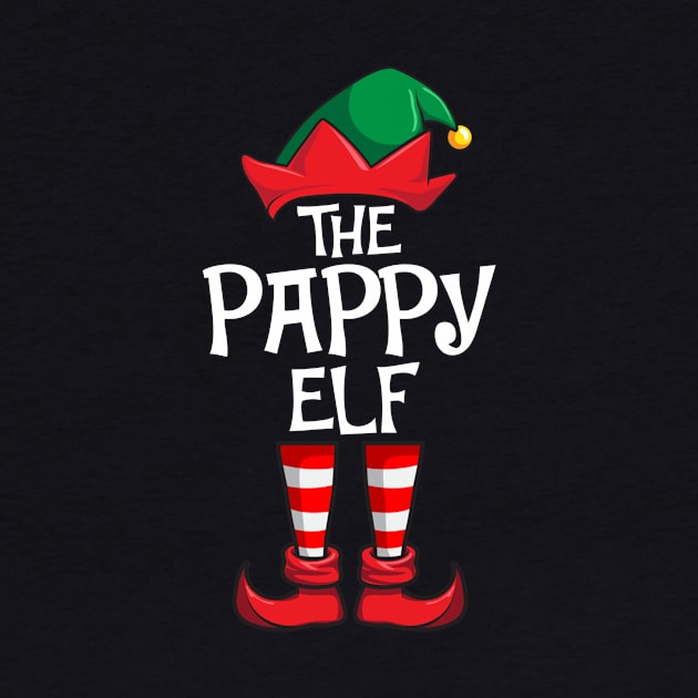 Pappy Elf Matching Family Christmas Papa by hazlleylyavlda